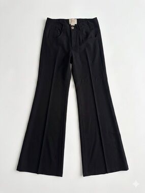 Sara Berman Black High-Waist Trousers